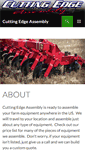Mobile Screenshot of cuttingedgeassembly.com